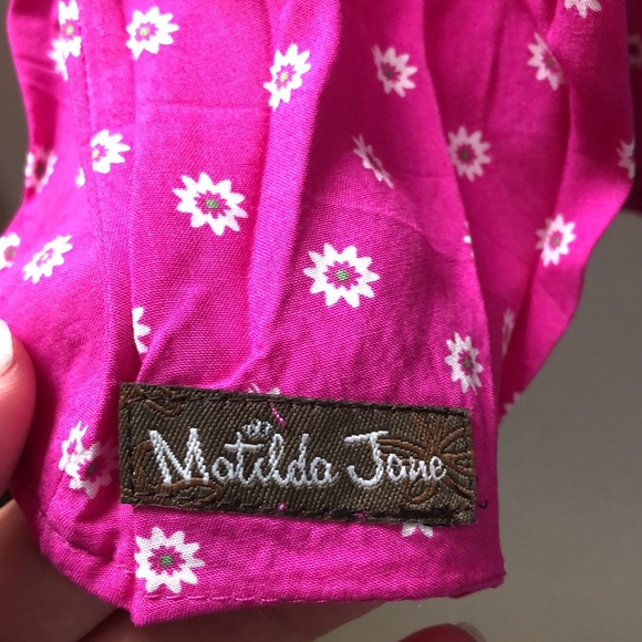 Matilda Jane Some Moxie Pink Floral Dress - Picture 7 of 13